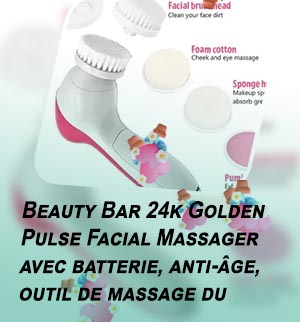 Battery face massager