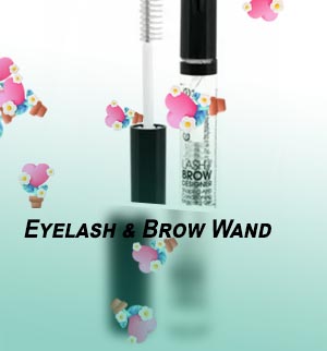 Eyelash and brow wand