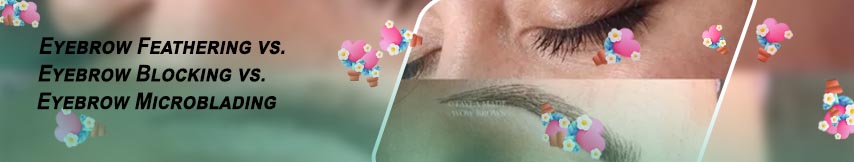 Feather brows microblading