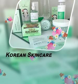 Korean body skin care routine