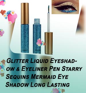 Liquid eye glitter