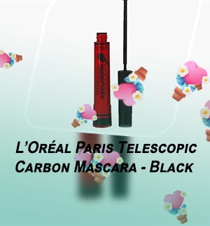 Mascara telescopic black