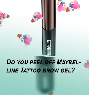 Maybelline new york tattoo brow peel off tint