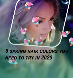 New hair colors for spring