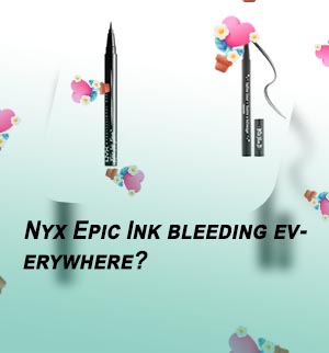 Nyx epic ink liner bleeding