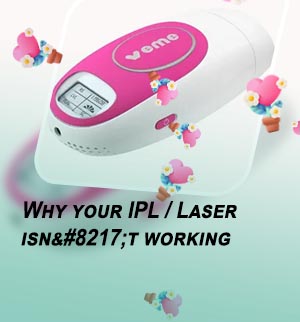Portable ipl hair removal