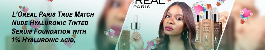 Tinted serum foundation loreal