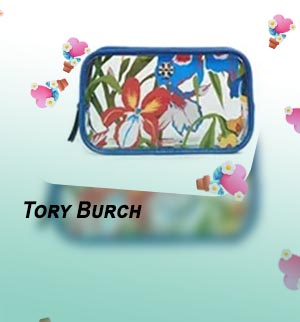 Tory burch makeup case