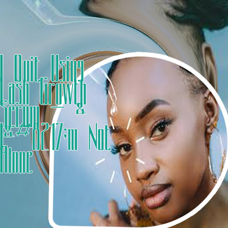 Lash serum that does not contain prostaglandin